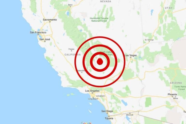 Sismo de magnitud 6,0 sacude California este miércoles