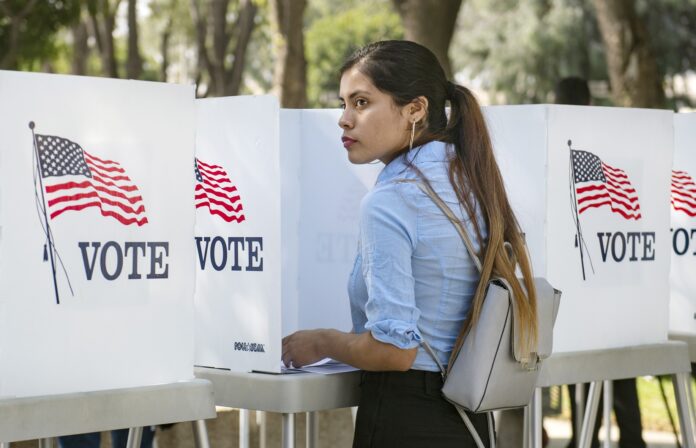 With Election Day Looming, Los Angeles 18-Year-Old Students Just Voted Early During Power California Event