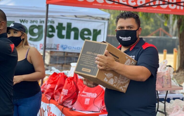 Veronica’s Insurance entregará despensas a la comunidad en el estacionamiento del consulado de México en San Bernardino