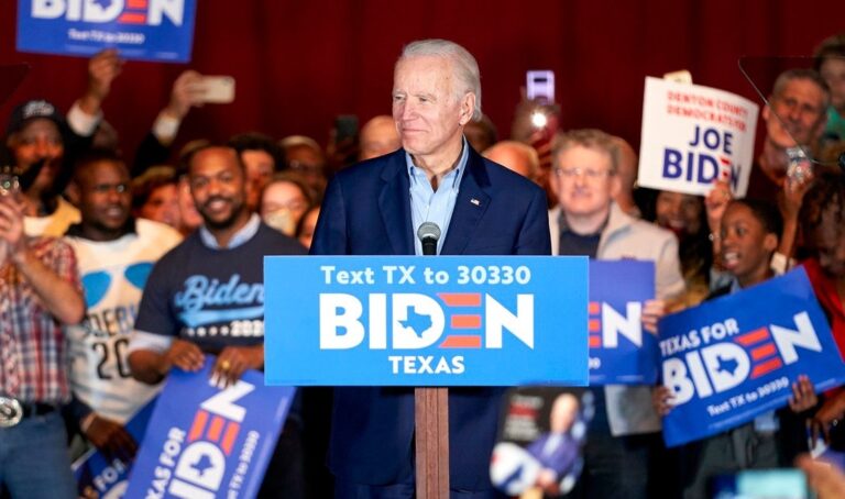 Joe Biden gana terreno con los hispanos en Texas