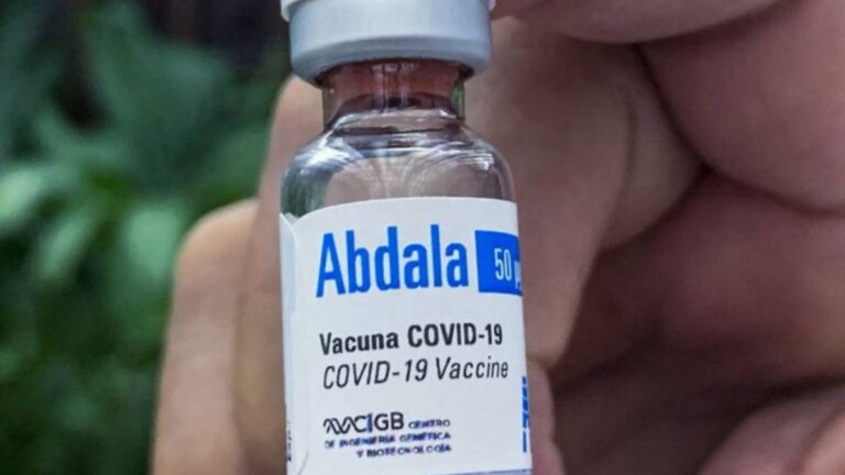 La vacuna cubana Abdala tiene 92,28% de eficacia, dicen científicos del país