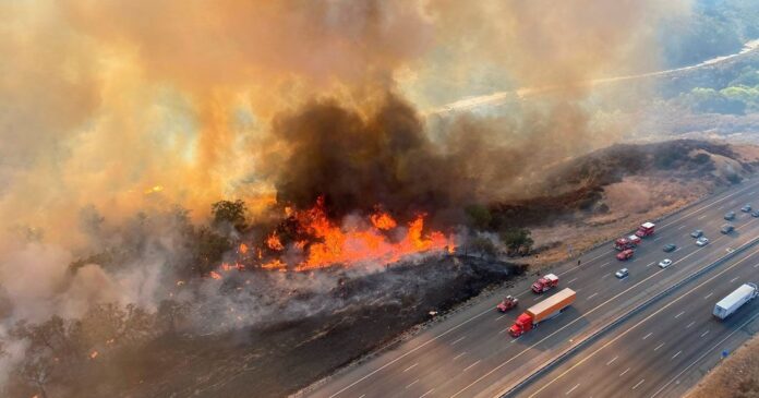 Incendios California alerta