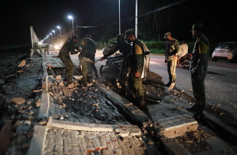 Un terremoto de magnitud 7,1 sacude el centro de México